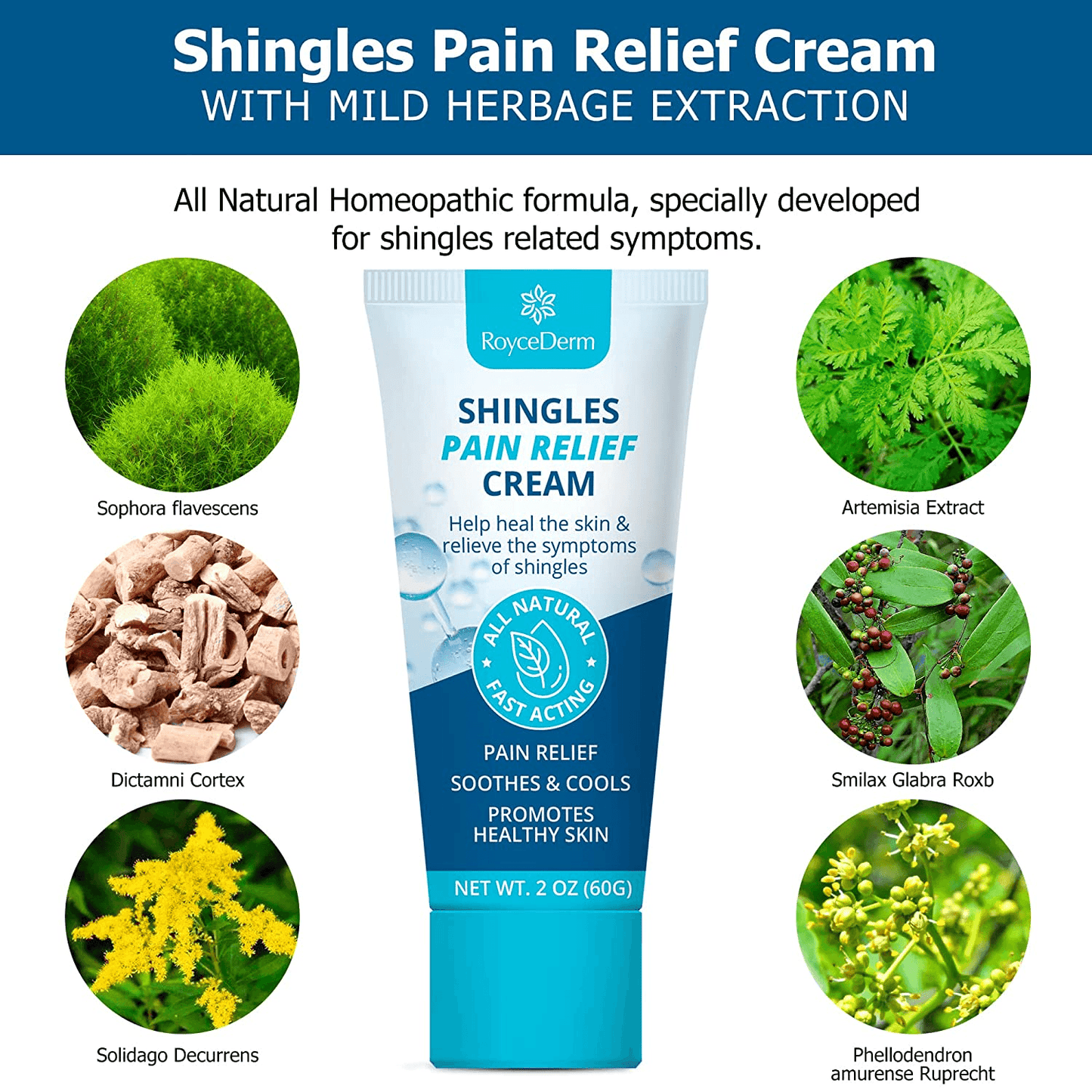 Shingles Pain Relief Cream