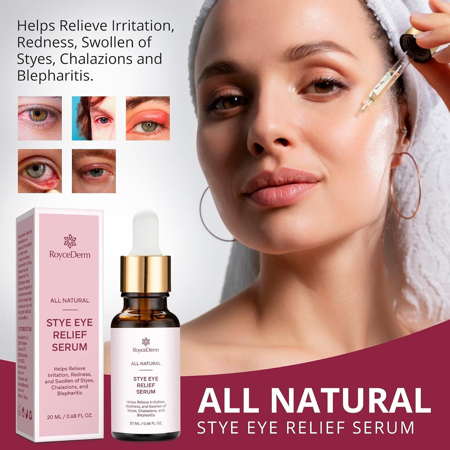 Stye Eye Treatment Serum
