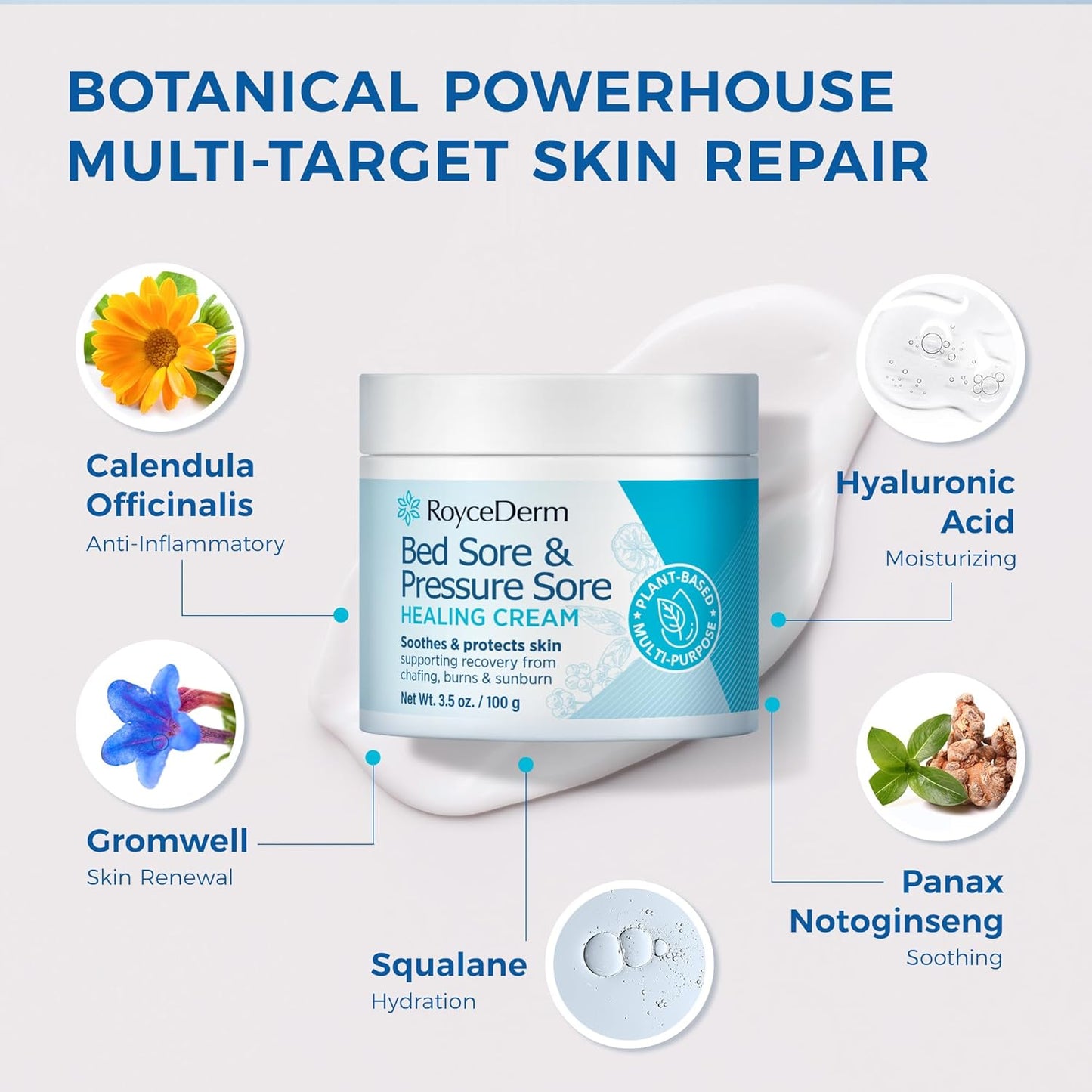 Bed and Pressure Sore Treatment Cream