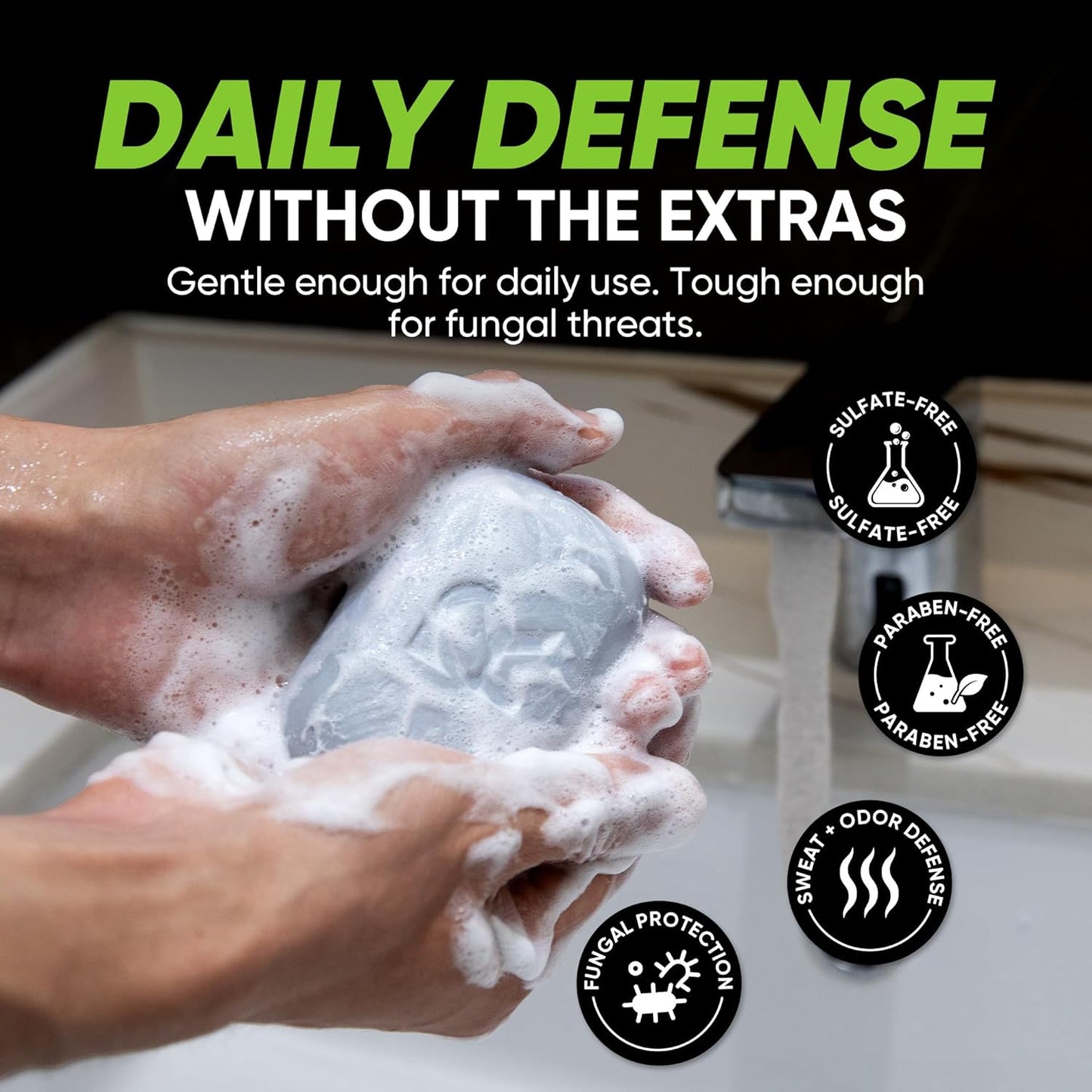 Antifungal Soap Bar (Charcoal)