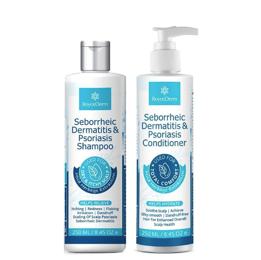 Seborrheic Dermatitis & Psoriasis Shampoo and Conditioner Set
