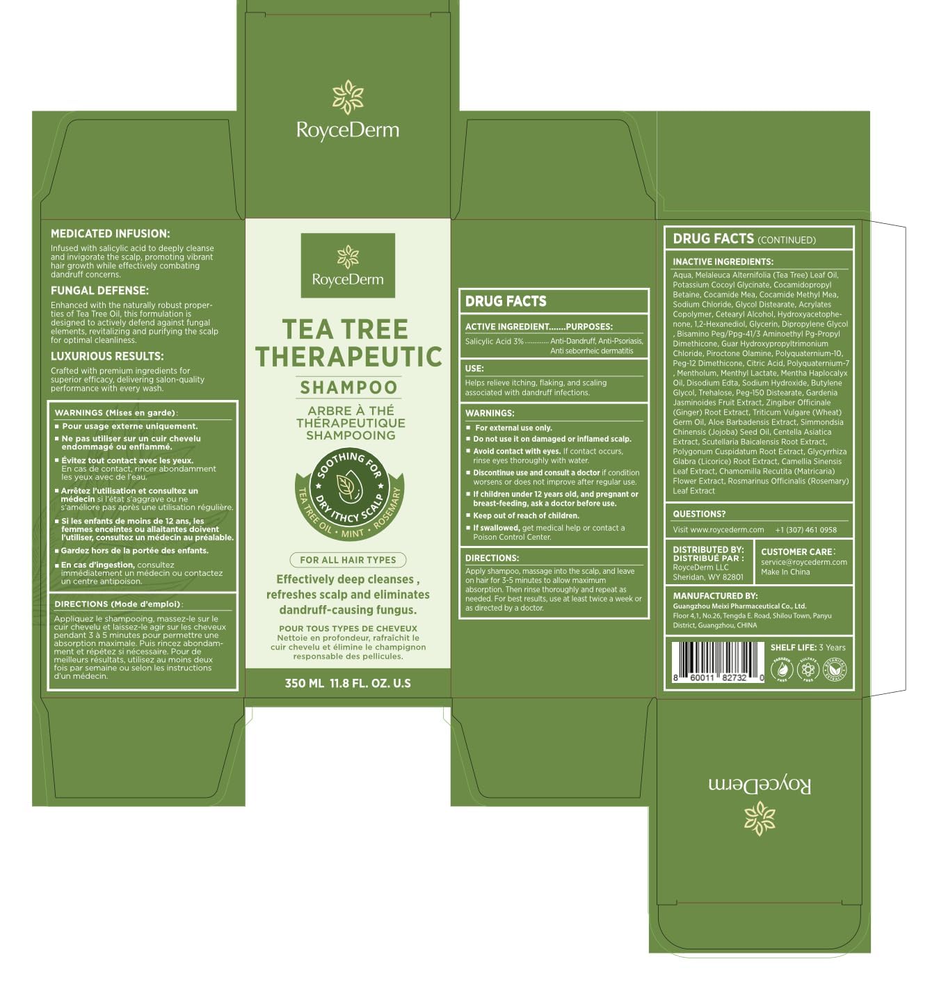 Tea Tree Shampoo and Conditioner