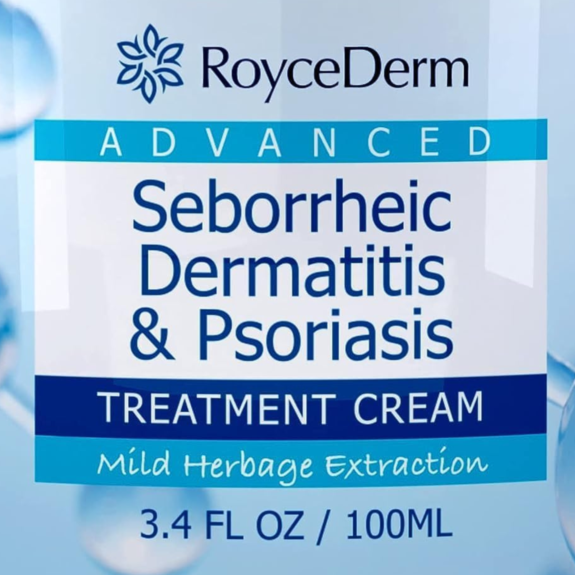RoyceDerm Seborrheic Dermatitis & Psoriasis Treatment Cream