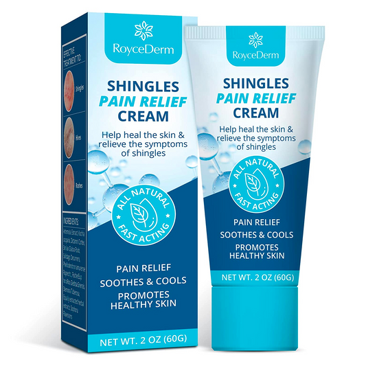 Shingles Pain Relief Cream: Extra Strength Anti-Itch Shingles Treatment - 2 oz