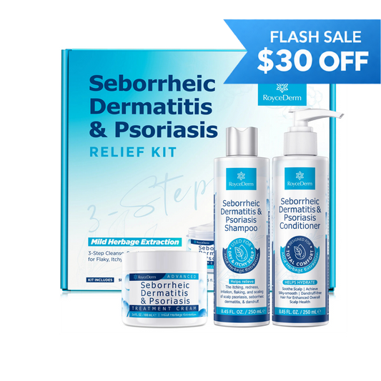 Skin & Scalp Relief Trio — Shampoo, Conditioner & Cream Set