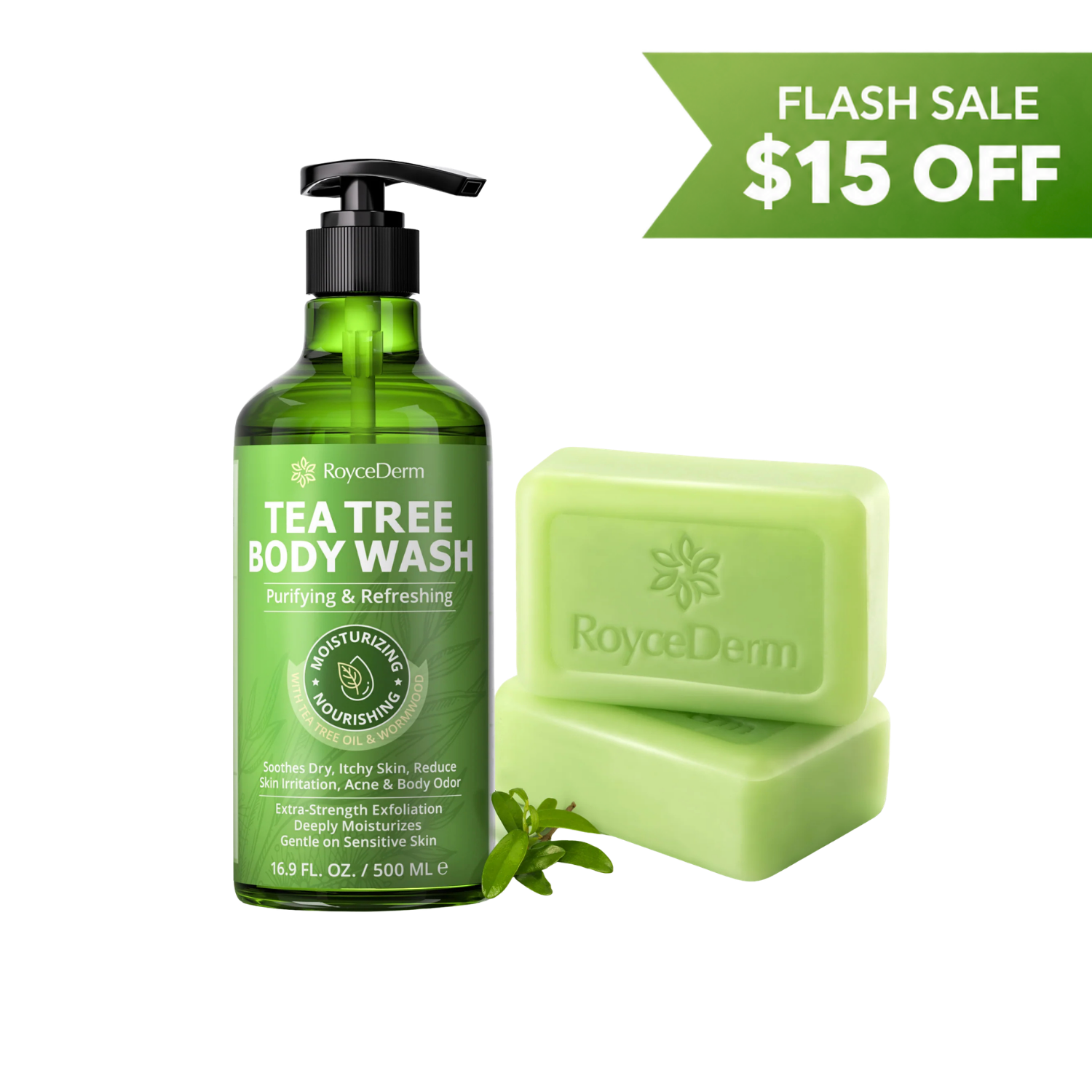 Tea Tree Body Wash + Soap