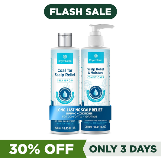 Coal Tar Antidandruff Shampoo & Conditioner Set