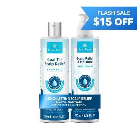 Coal Tar Antidandruff Shampoo & Conditioner Set