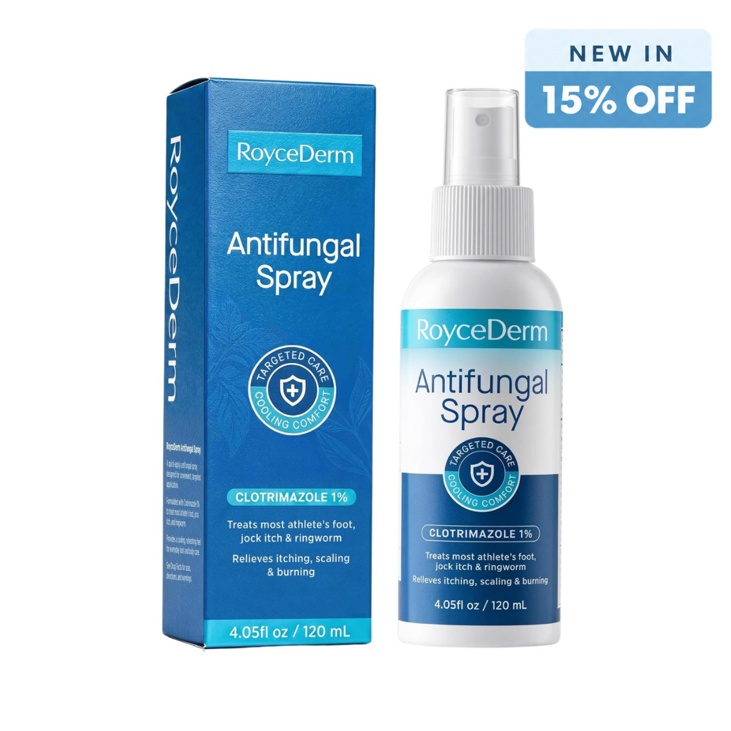 Antifungal Spray for Athlete's Foot & Jock Itch