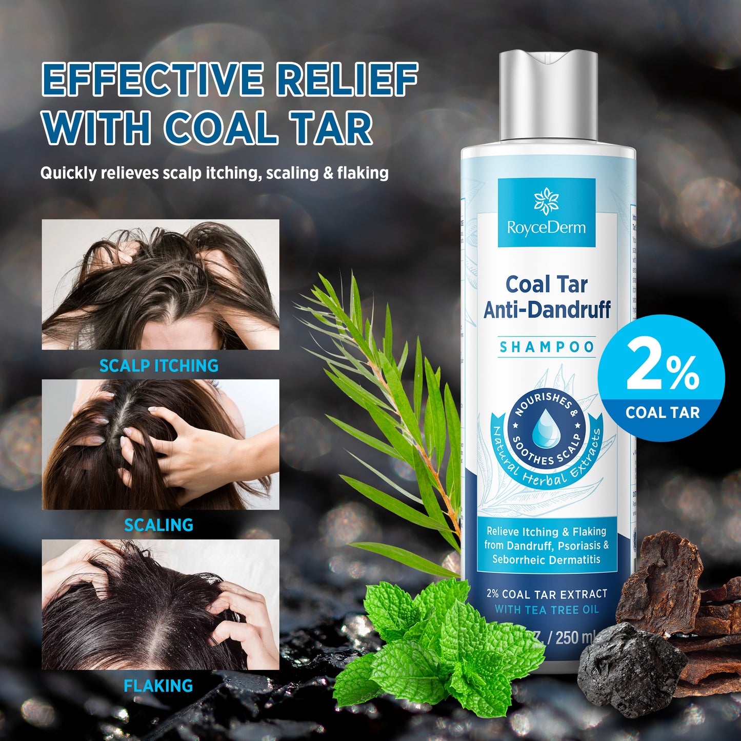 Coal Tar Anti-Dandruff Shampoo