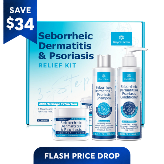 Skin & Scalp Relief Trio — Shampoo, Conditioner & Cream Set