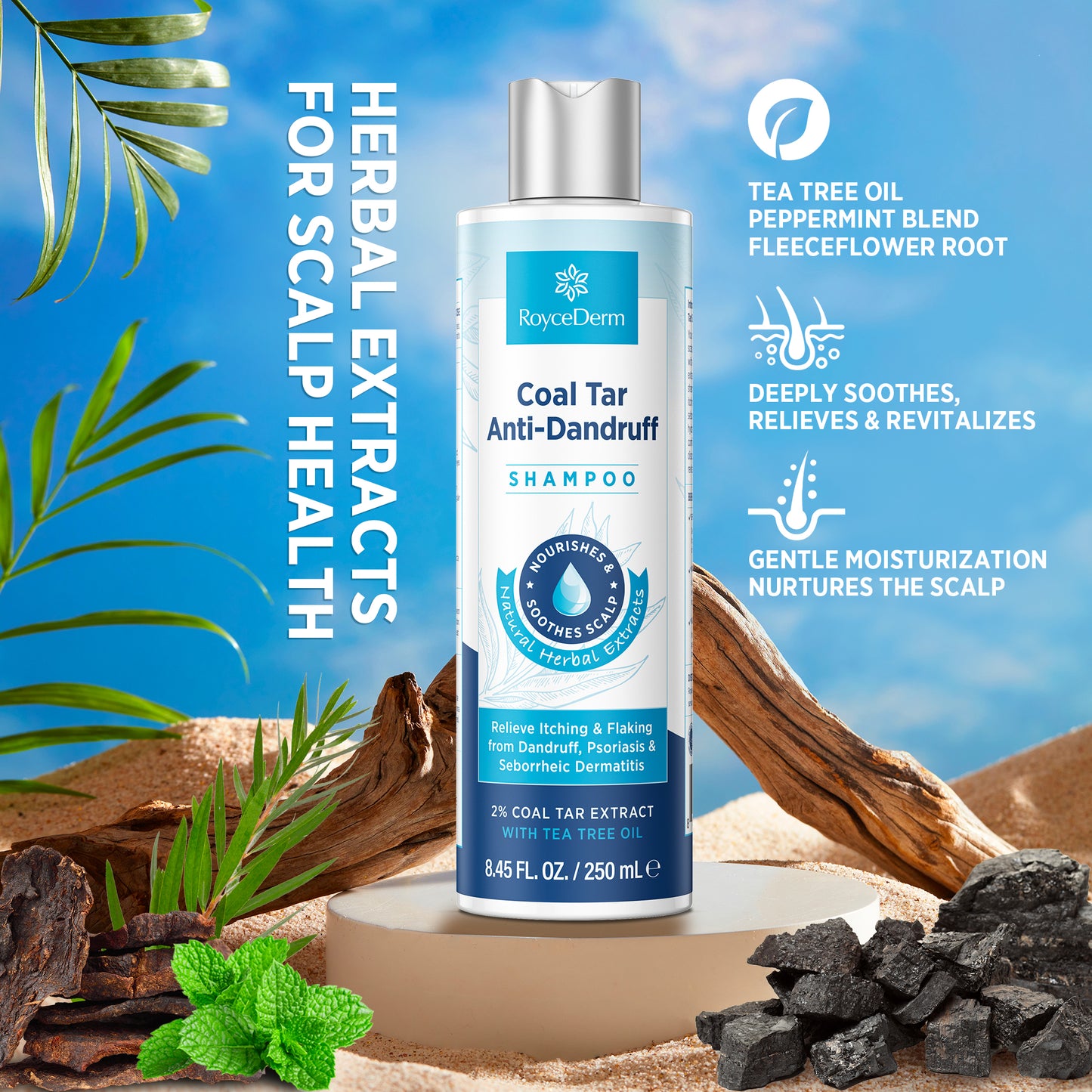 Coal Tar Anti-Dandruff Shampoo