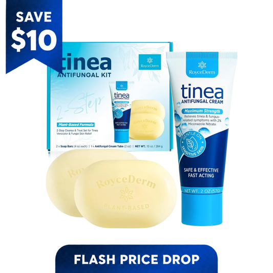 Tinea Versicolor Relief Cream & Soap Kit