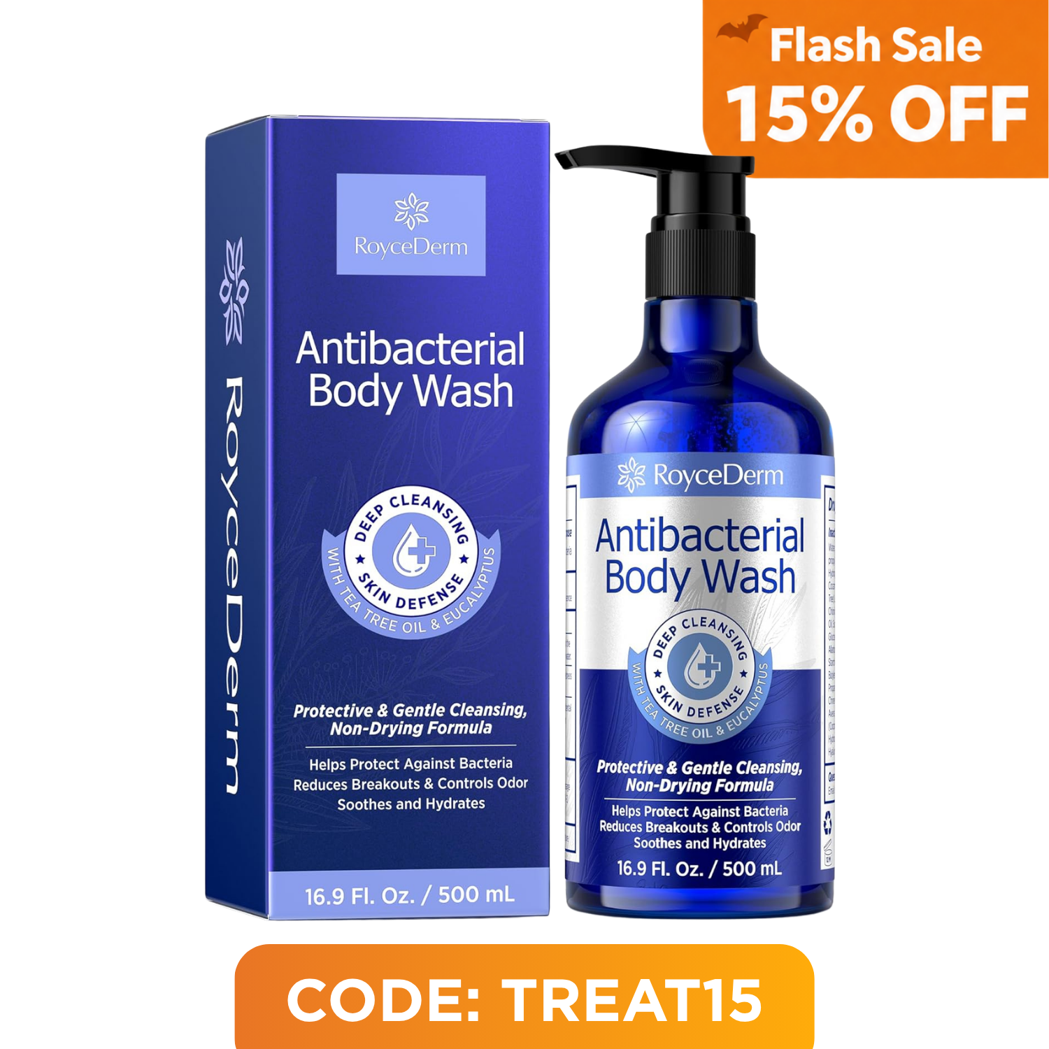 Roycederm Antibacterial Body Wash