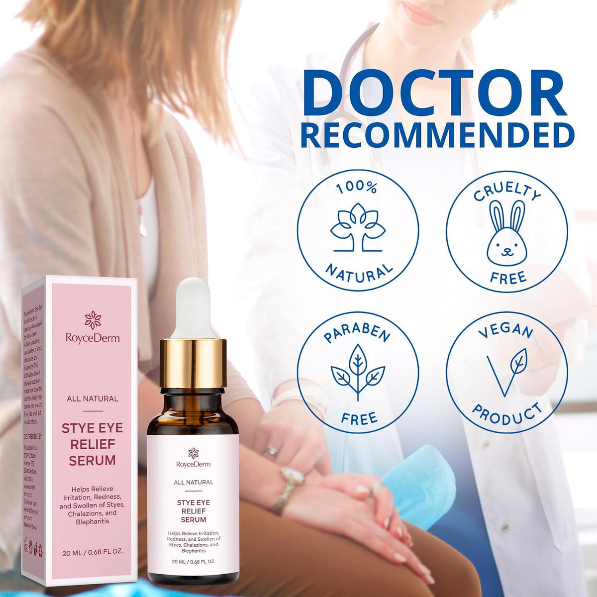Stye Eye Treatment Serum