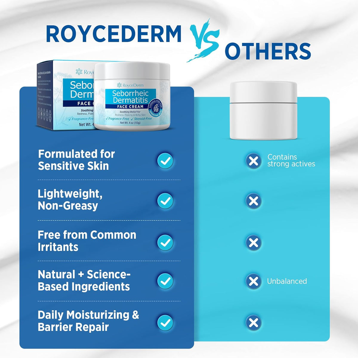 Sebaceous Cream Seborrheic Dermatitis Face Cream