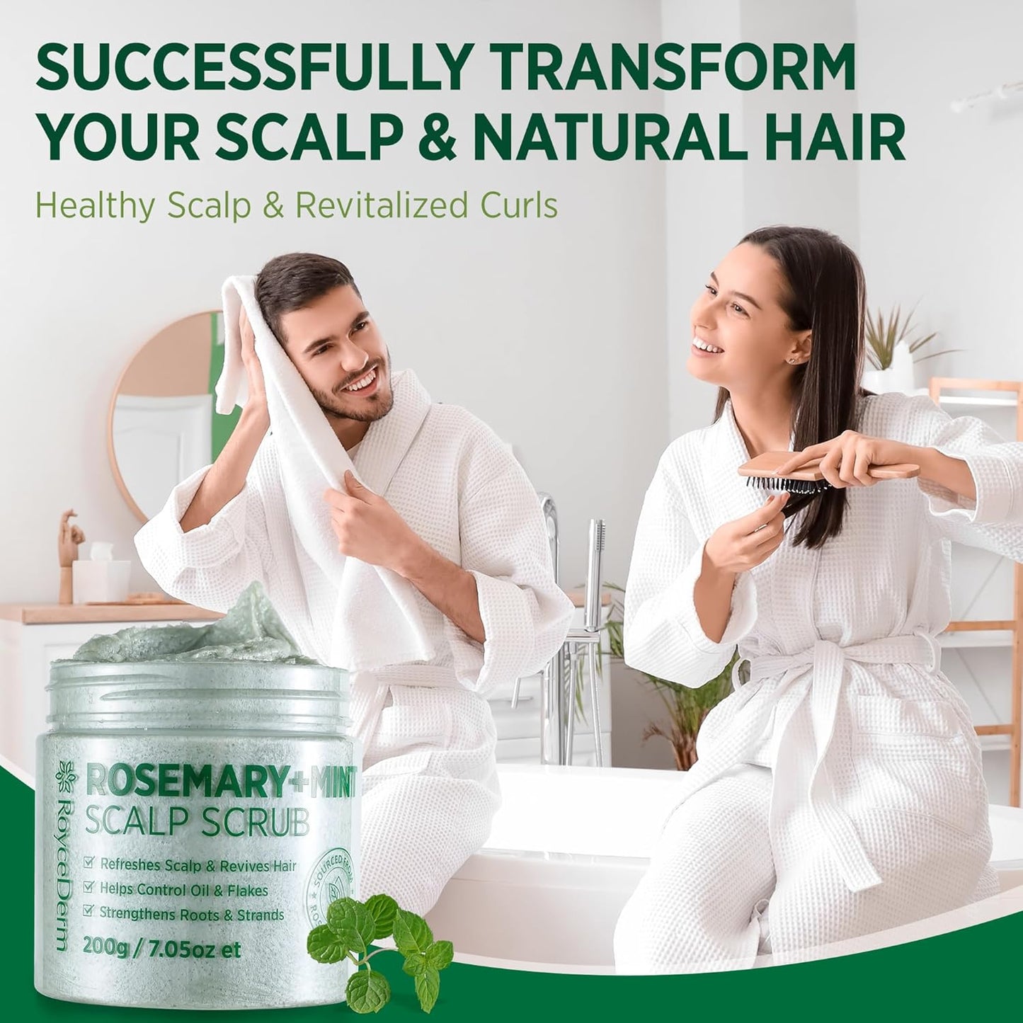 Rosemary Mint Scalp Scrub