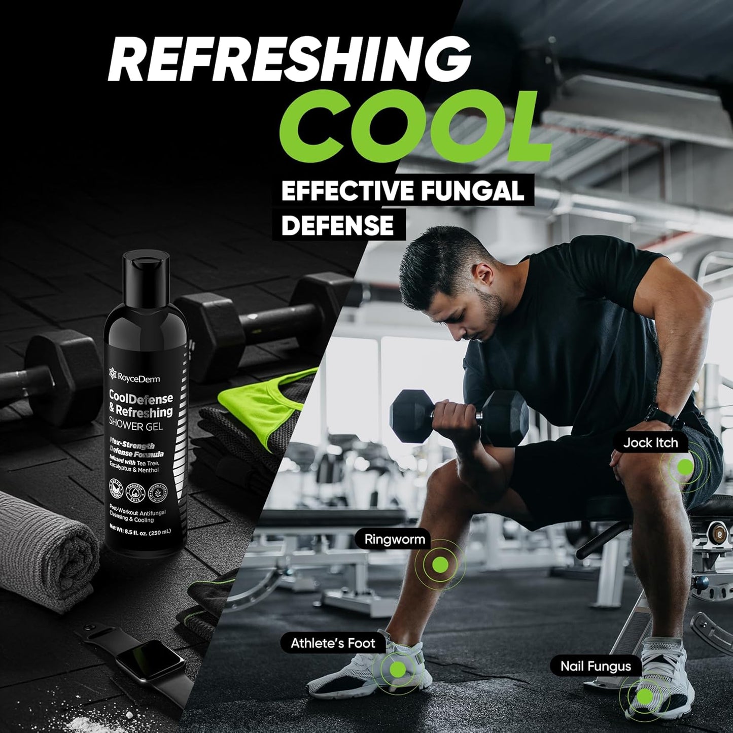 Cool Defense & Refreshing Shower Gel