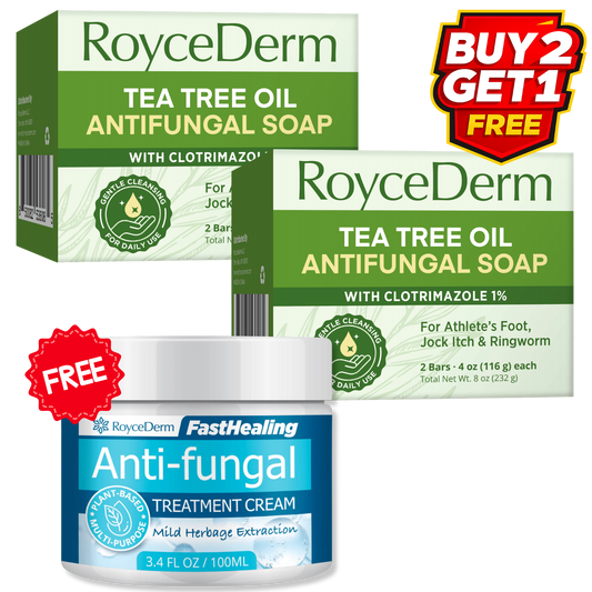 Buy 2 Soap Boxes, Get 1 FREE Antifungal Cream
