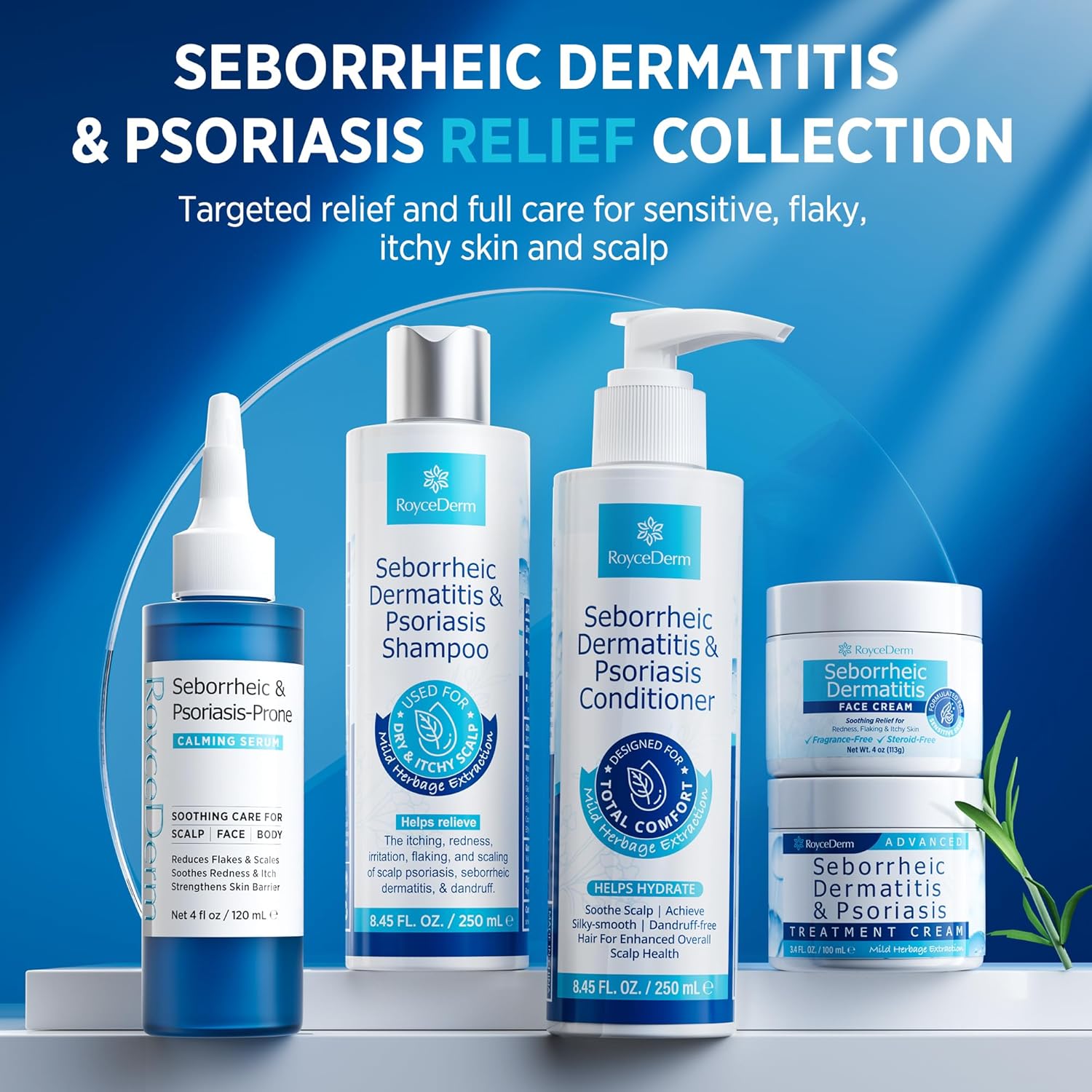 Seborrheic Dermatitis & Psoriasis Relief Trio