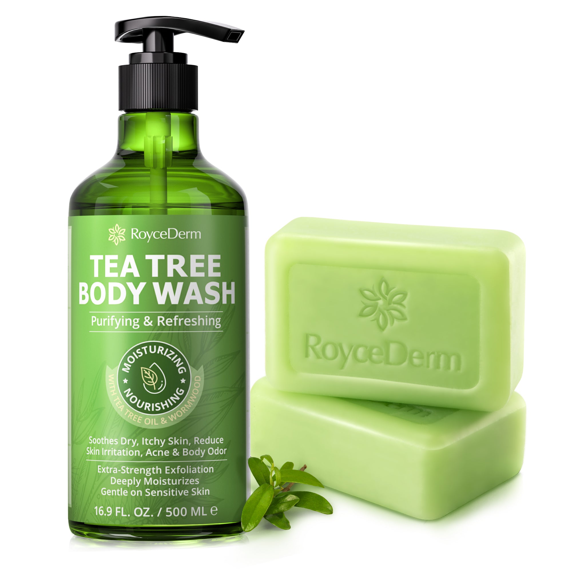 Tea Tree Body Wash + Soap