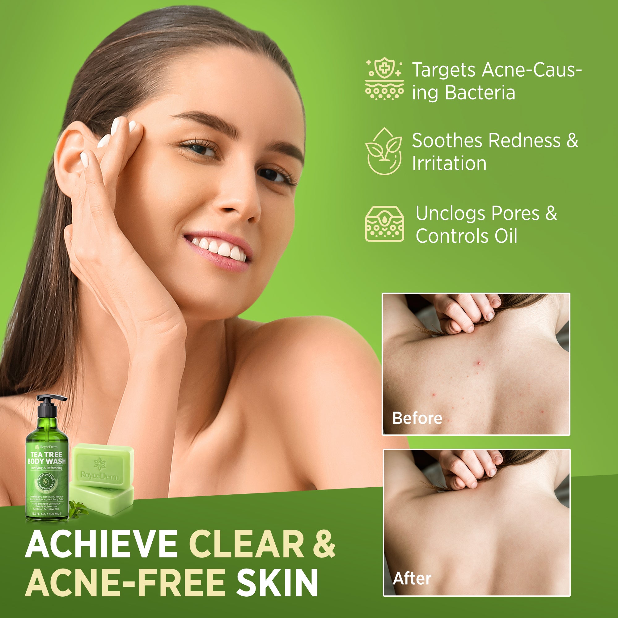 Tea Tree Body Wash + Soap