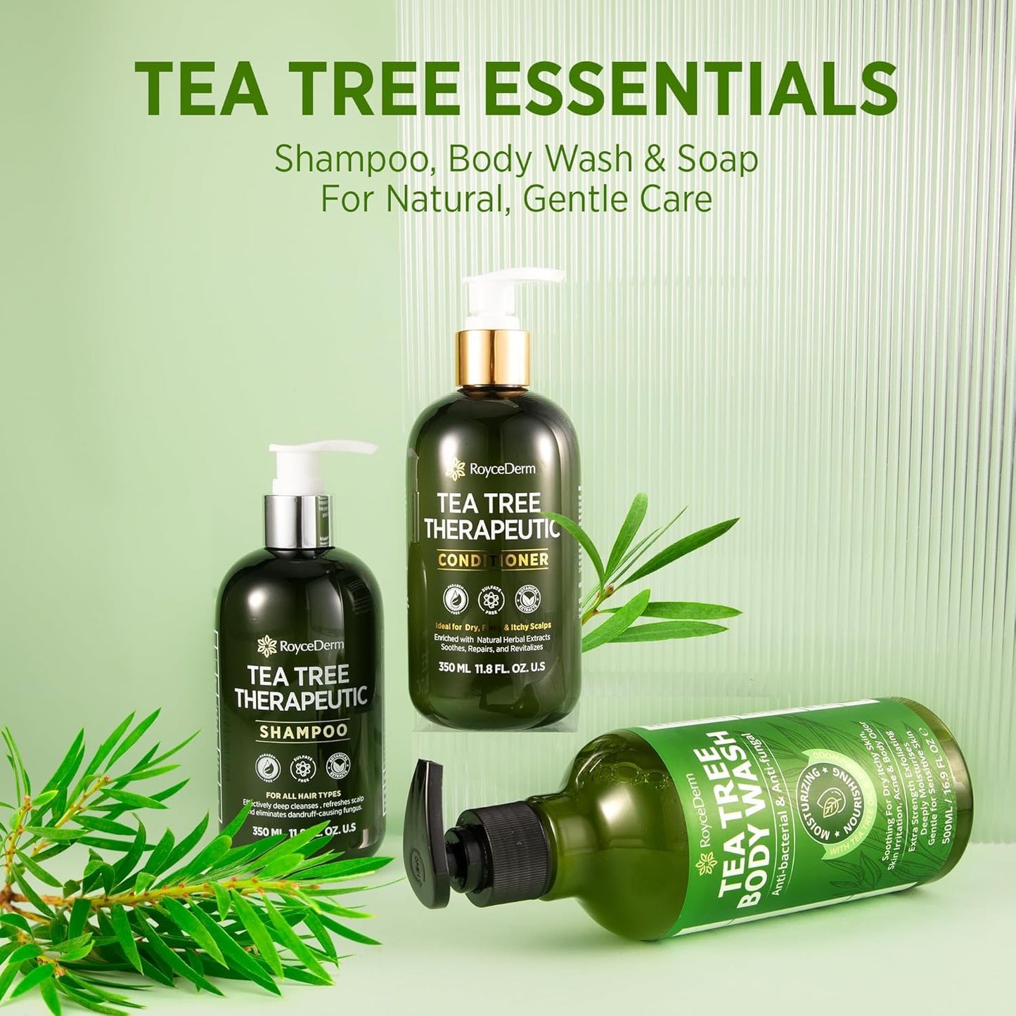 Tea Tree Therapeutic Shampoo and Conditioner