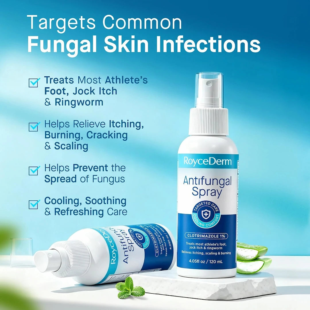 Antifungal Spray for Athlete's Foot & Jock Itch
