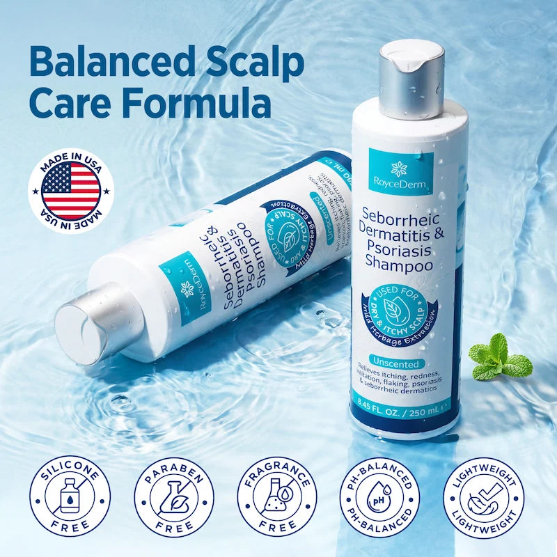Seborrheic & Psoriasis Shampoo - Made in USA