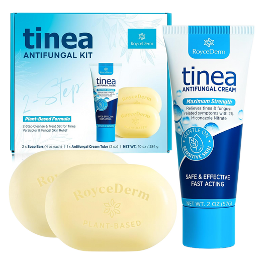 Kit de crema y jabón para el alivio de la pitiriasis versicolor